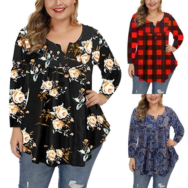 plus size t-shirt fashion women printed tees blusas ladies oversize loose pullover autumn spring long sleeve shirts clothing, Black
plus size t-shirt fashion women printed tees blusas ladies oversize loose pullover autumn spring long sleeve shirts clothing, Black