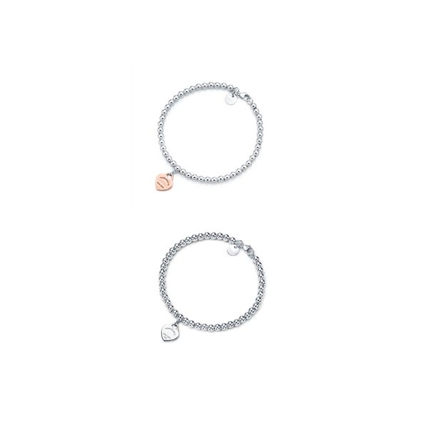 s925 sterling silver cuff classic fashion 4mm beads mini heart ladies bracelet charm gift ornament, White
s925 sterling silver cuff classic fashion 4mm beads mini heart ladies bracelet charm gift ornament, White