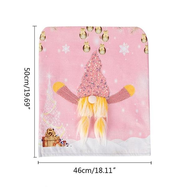 chair covers christmas sequins faceless gnome led light up pink cartoon back slipcover for dining holiday home party
chair covers christmas sequins faceless gnome led light up pink cartoon back slipcover for dining holiday home party