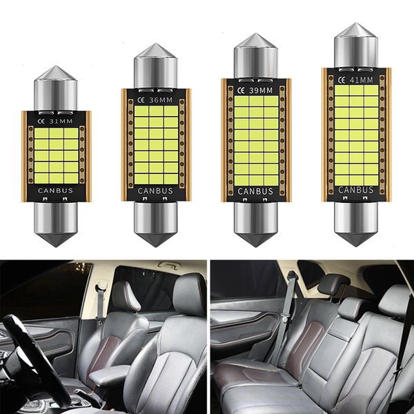 1x festoon c10w c5w led canbus bulb 31mm 36mm 39mm 41mm 2016 error auto signal lamp interior reading lamps dome light white
1x festoon c10w c5w led canbus bulb 31mm 36mm 39mm 41mm 2016 error auto signal lamp interior reading lamps dome light white