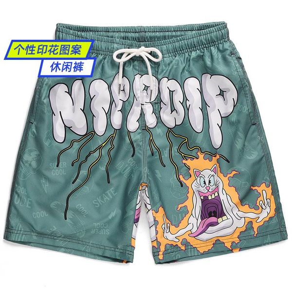 #7402 summer men's short beach hawaiian shorts men cartoon printed holiday travel pantalones cortos de playa casual loose, White;black
#7402 summer men's short beach hawaiian shorts men cartoon printed holiday travel pantalones cortos de playa casual loose, White;black