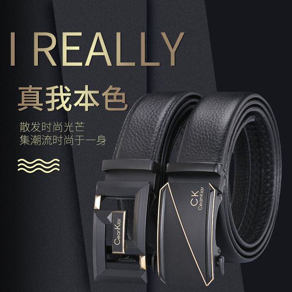 ceankiar men's belt head layer cow leather alloy smooth button leisure business, Black;brown
ceankiar men's belt head layer cow leather alloy smooth button leisure business, Black;brown