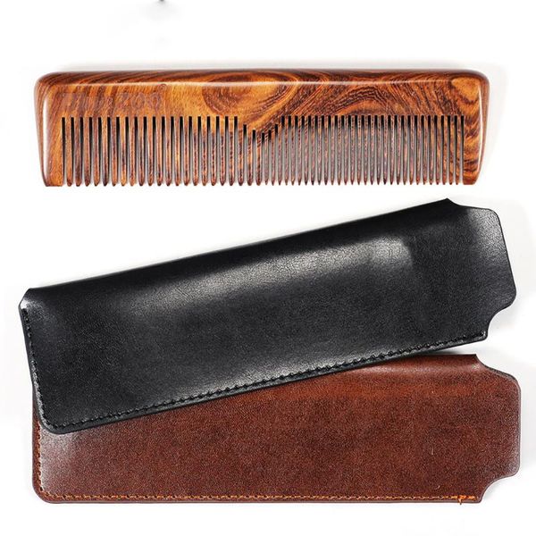 hair brushes 1 set black golden sandalwood comb thick thin tooth durable beard long head with brown bag for home, Silver
hair brushes 1 set black golden sandalwood comb thick thin tooth durable beard long head with brown bag for home, Silver