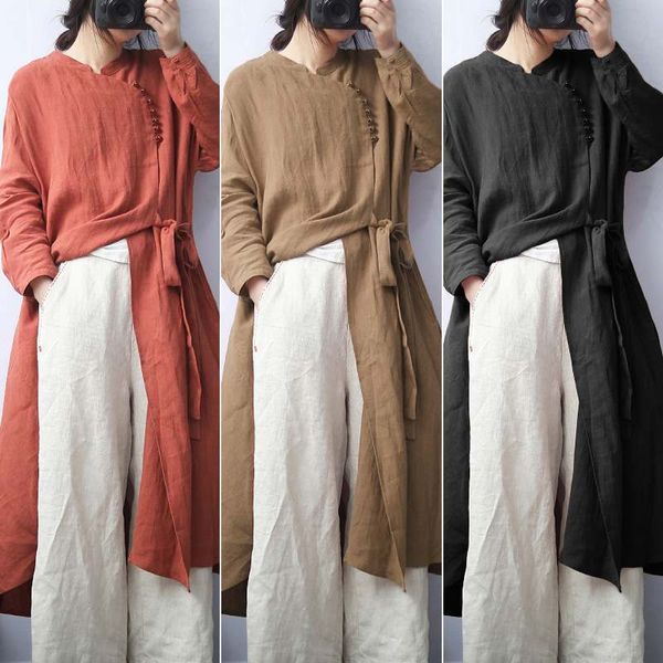 dresses mid-calf dresses for women 2021 ladies retro vestidos spring long sleeve sundress casual solid loose robe femme oversize, Black;gray
dresses mid-calf dresses for women 2021 ladies retro vestidos spring long sleeve sundress casual solid loose robe femme oversize, Black;gray