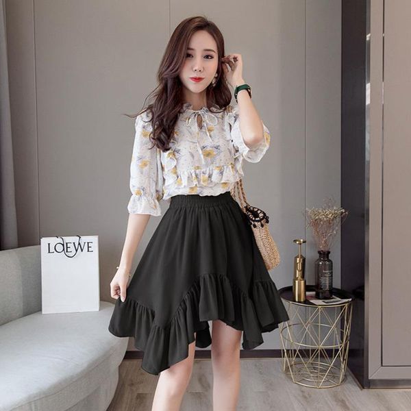 skirts 2021 high waist thin irregular chiffon elastic pleated peng skirt student a-line women, Black
skirts 2021 high waist thin irregular chiffon elastic pleated peng skirt student a-line women, Black