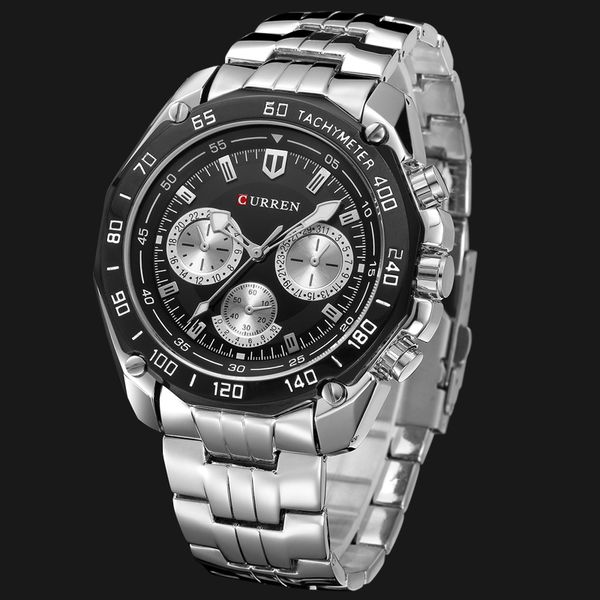 fashion full stainless steel watches for men curren casual quartz mens wrist watch waterproof male clock gentleman relojes gift1, Slivery;brown
fashion full stainless steel watches for men curren casual quartz mens wrist watch waterproof male clock gentleman relojes gift1, Slivery;brown