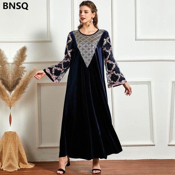 Velvet Turkish Dresses for Women 2021 Winter Maxi Long Sleeve Muslim Dress Elegant Dubai Kaftan Moroccan Plus Size Clothing Robe
Velvet Turkish Dresses for Women 2021 Winter Maxi Long Sleeve Muslim Dress Elegant Dubai Kaftan Moroccan Plus Size Clothing Robe