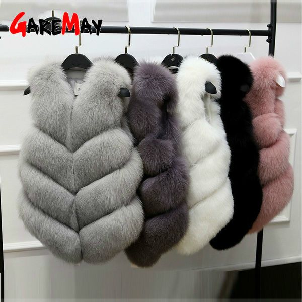 faux fur sleeveless vest winter thick coats women fashion casual jacket warm slim outerwear 210428, Black
faux fur sleeveless vest winter thick coats women fashion casual jacket warm slim outerwear 210428, Black