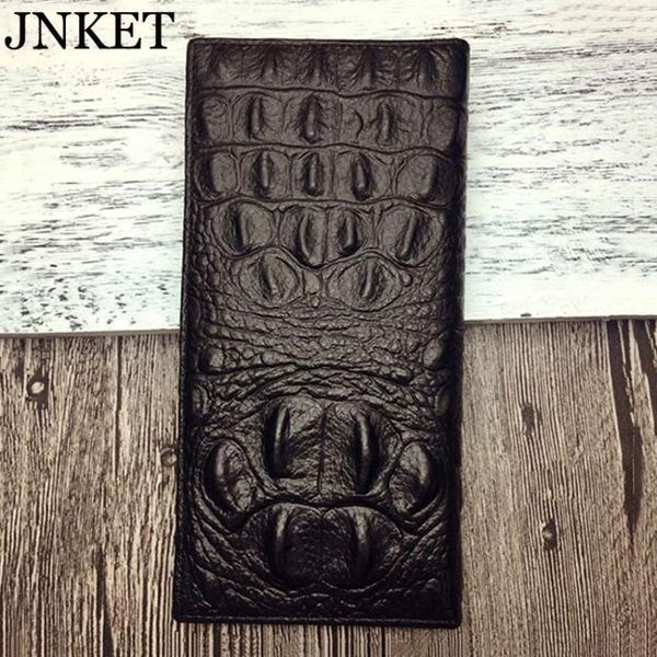 jnket new alligator pattern embossing men's wallet genuine cow leather long wallet billfold foldable purse card holder, Red;black
jnket new alligator pattern embossing men's wallet genuine cow leather long wallet billfold foldable purse card holder, Red;black