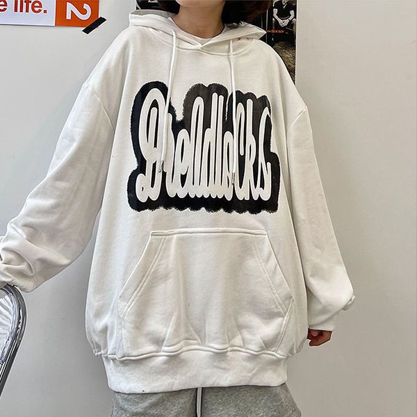 women's jackets y2k gothic letter hooded female sweater autumn korean style loose student all-match obzj, Black;brown
women's jackets y2k gothic letter hooded female sweater autumn korean style loose student all-match obzj, Black;brown