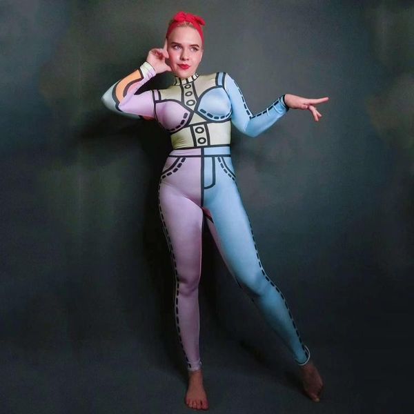 nightclub zentai cartoon print catsuit evening party cosplay clothing club gogo rave bar dj leading dance costume dj542 costumes, Black
nightclub zentai cartoon print catsuit evening party cosplay clothing club gogo rave bar dj leading dance costume dj542 costumes, Black