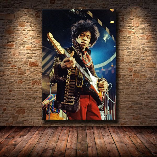 famous rock star jimi hendrix creative poster canvas painting hd printing decorative painting living room decoration
famous rock star jimi hendrix creative poster canvas painting hd printing decorative painting living room decoration