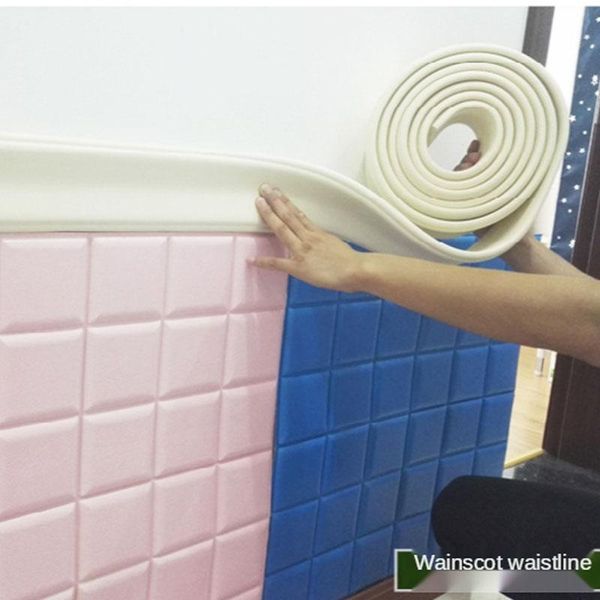 wall stickers 5mx3cm 3d foam skirting waist line self-adhesive background decorative border anti-collision sticker for kids
wall stickers 5mx3cm 3d foam skirting waist line self-adhesive background decorative border anti-collision sticker for kids