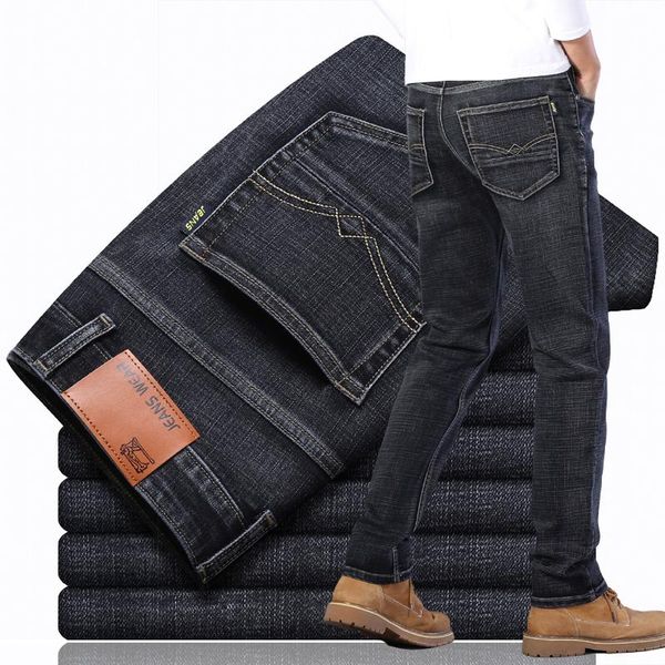 men's jeans 2021 autumn and winter golden classic light business straight stretch slim casual trousers youth fashion all-match, Blue
men's jeans 2021 autumn and winter golden classic light business straight stretch slim casual trousers youth fashion all-match, Blue