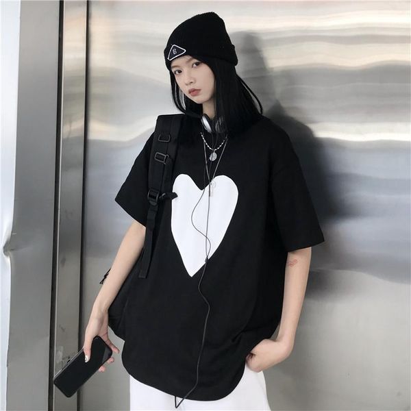 women's t-shirt ladies korean clothes summer style casual loose ins t shirts oversize clothing tees fashion brand female, White
women's t-shirt ladies korean clothes summer style casual loose ins t shirts oversize clothing tees fashion brand female, White