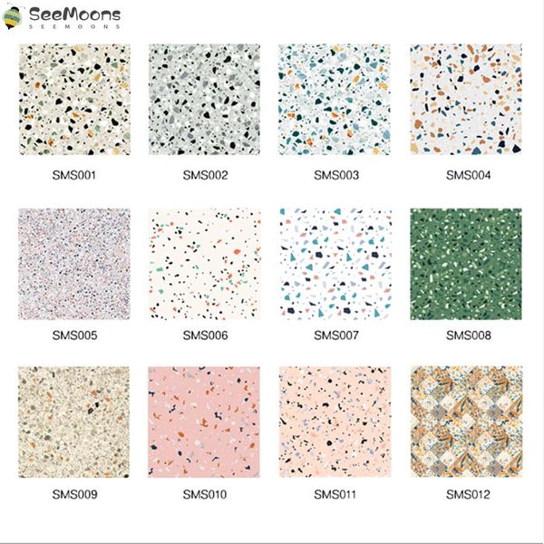 wallpapers marble terrazzo pvc floor stickers self adhesive waterproof non-slip ground contact paper diy renovation decals wall decor
wallpapers marble terrazzo pvc floor stickers self adhesive waterproof non-slip ground contact paper diy renovation decals wall decor