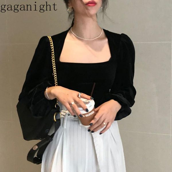 gaganight vintage velvet women spring fashion blouse long sleeve square collar chic korean black shirt office lady blusas women's blous, White
gaganight vintage velvet women spring fashion blouse long sleeve square collar chic korean black shirt office lady blusas women's blous, White