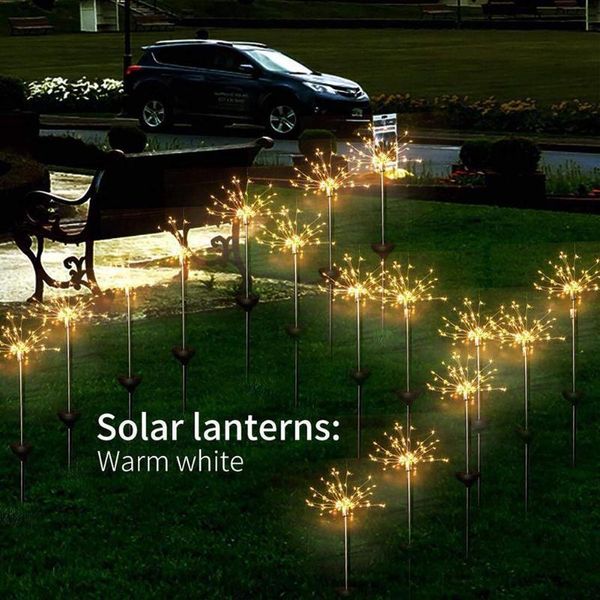 2pcs 90 led diy fireworks decorative lamp string light solar waterproof underground twinkle lights garden decoration lawn lamps
2pcs 90 led diy fireworks decorative lamp string light solar waterproof underground twinkle lights garden decoration lawn lamps