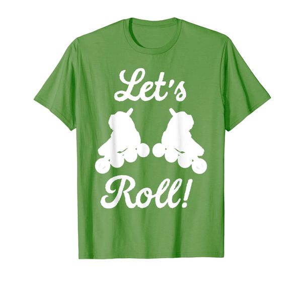 Let' Roll Roller Blading Derby Cute T-Shirt, Mainly pictures