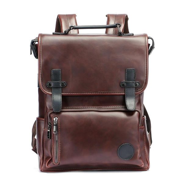 men backpacks pu leather school bag for teenagers college schoolbag travel lapbookbag bolsas mochila backpack
men backpacks pu leather school bag for teenagers college schoolbag travel lapbookbag bolsas mochila backpack