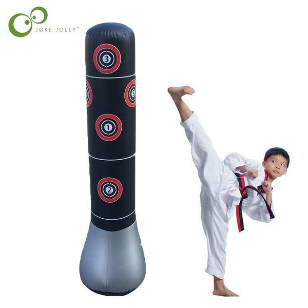 sand bag 1pcs pvc 1.5m inflatable tumbler children vertical sandbag boxing post vent practice yjn
sand bag 1pcs pvc 1.5m inflatable tumbler children vertical sandbag boxing post vent practice yjn