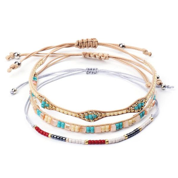 tennis bohemian bracelets 3pcs natural stone rope wrap bracelet women handmade beads armband drop accesorios mujer jewelry 2021, Golden;silver
tennis bohemian bracelets 3pcs natural stone rope wrap bracelet women handmade beads armband drop accesorios mujer jewelry 2021, Golden;silver