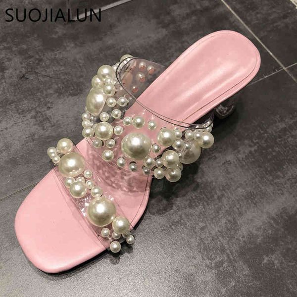 suojialun new transparent pvc string bead women slipper square crystal perspex heels slides ladies summer outdoor beach sandals k78, Black
suojialun new transparent pvc string bead women slipper square crystal perspex heels slides ladies summer outdoor beach sandals k78, Black