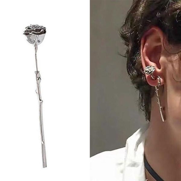 stud 1 pairs fashion punk metal barbed rose flower earrings geometric jewelry for women girls, Golden;silver
stud 1 pairs fashion punk metal barbed rose flower earrings geometric jewelry for women girls, Golden;silver