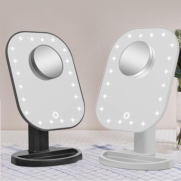 compact mirrors makeup mirror with led lighting usb charging 10x magnifying glass 20 cosmetic touch screen deskbeauty tool
compact mirrors makeup mirror with led lighting usb charging 10x magnifying glass 20 cosmetic touch screen deskbeauty tool