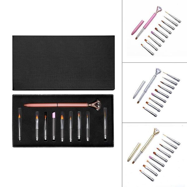 nail art kits 10 pieces/set brush rhinestone manicure pen set big diamond pull line engraved abrasion
nail art kits 10 pieces/set brush rhinestone manicure pen set big diamond pull line engraved abrasion