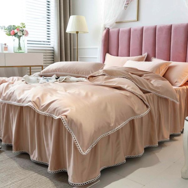 bedding sets washed silk summer princess solid european simple retro bedroom cool bed cover set elegant fashion home textlie
bedding sets washed silk summer princess solid european simple retro bedroom cool bed cover set elegant fashion home textlie