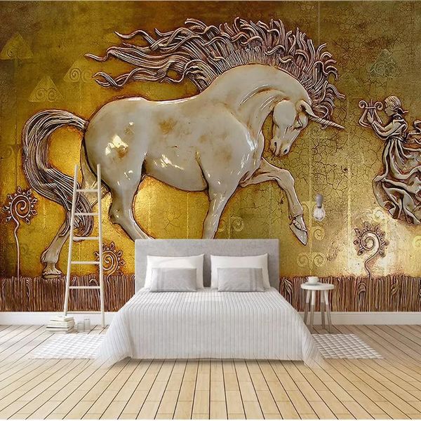 wallpapers custom 3d modern european creative embossed horse large mural wallpaper living room bedroom wall decoration cloth fresco
wallpapers custom 3d modern european creative embossed horse large mural wallpaper living room bedroom wall decoration cloth fresco