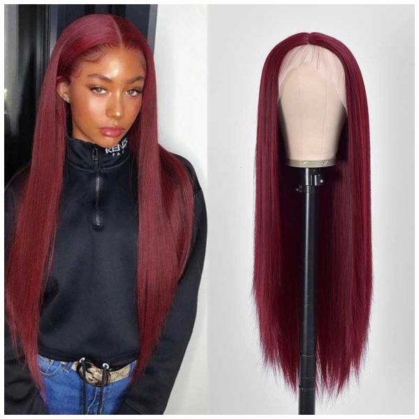 lace wigs human hair front wig wonderful honey 99j straight 18-26inch ladies natural with fringe, Black;brown
lace wigs human hair front wig wonderful honey 99j straight 18-26inch ladies natural with fringe, Black;brown