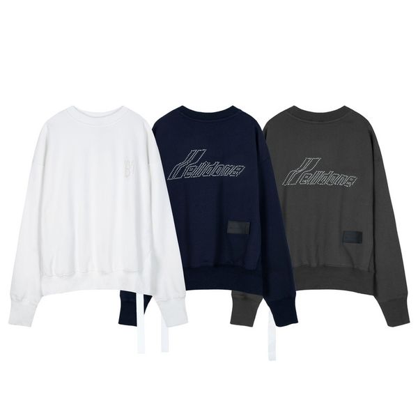 oversize we11done sweatshirt men and women pearl letters rhinestone pullover welldone hoodies round neck loose sweatshirts, Black
oversize we11done sweatshirt men and women pearl letters rhinestone pullover welldone hoodies round neck loose sweatshirts, Black