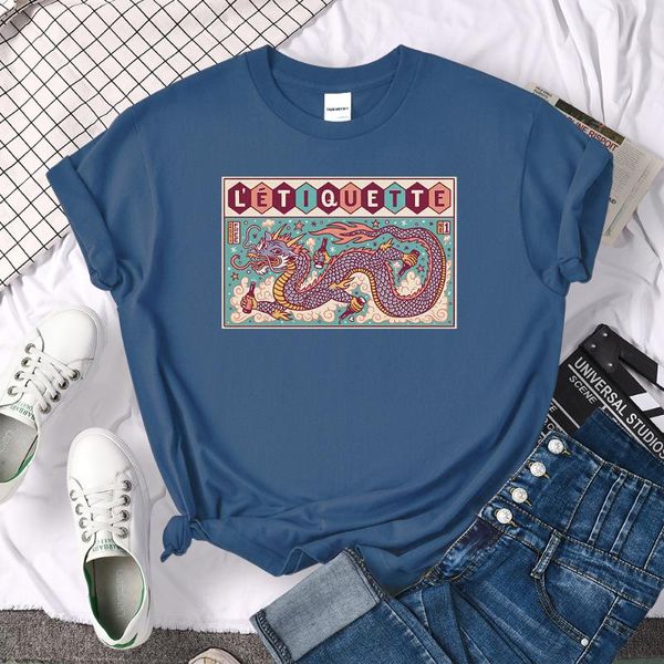 women's t-shirt fashion chinese dragon print female home oversized t shirt cartoon comfortable clothes vintage crewneck woman t-shirts, White
women's t-shirt fashion chinese dragon print female home oversized t shirt cartoon comfortable clothes vintage crewneck woman t-shirts, White