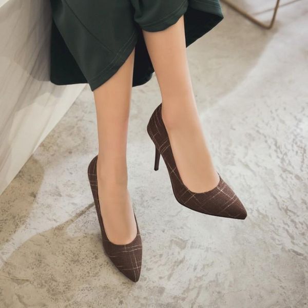 dress shoes big size - ladies high heels women woman pumps stripe thin with shallow mouth, Black
dress shoes big size - ladies high heels women woman pumps stripe thin with shallow mouth, Black