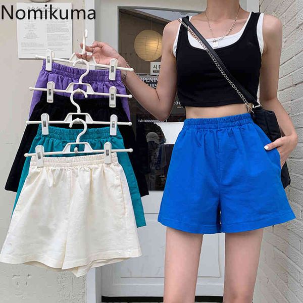 nomikuma high waist shorts women unicolor casual wide leg short pants female summer loose bottoms streetwear pantalones 210514, White;black
nomikuma high waist shorts women unicolor casual wide leg short pants female summer loose bottoms streetwear pantalones 210514, White;black