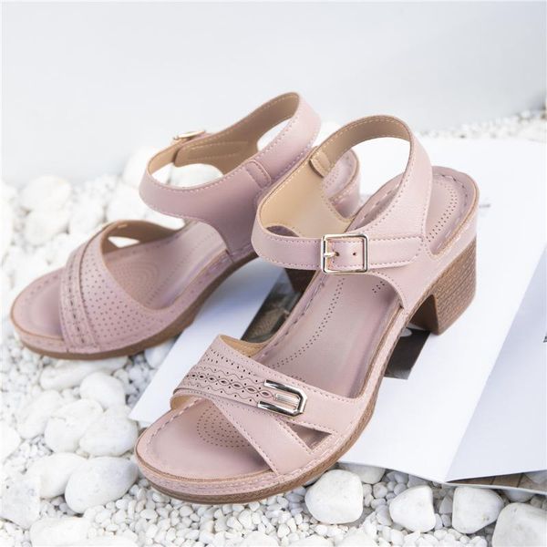 sandals 2021 women metal buckle high heel lady fashion comfortable large size shoes, Black
sandals 2021 women metal buckle high heel lady fashion comfortable large size shoes, Black