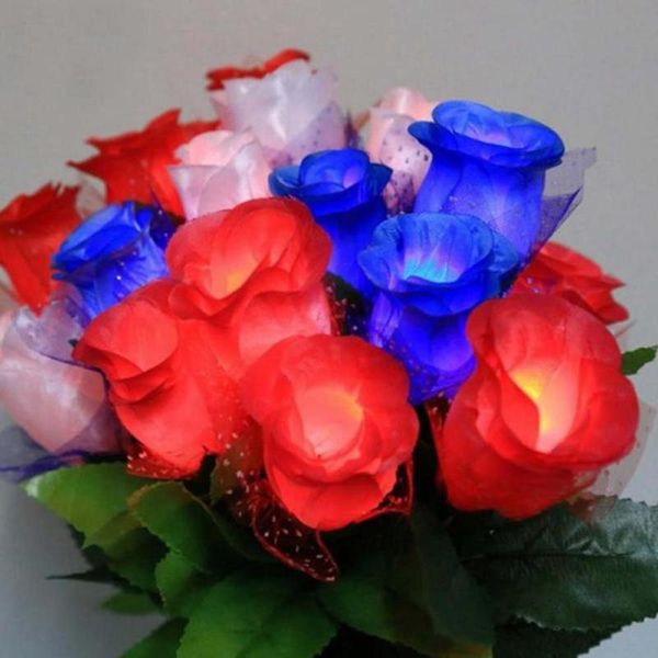 light up rose flower valentines mothers day luminous wedding engagement glow roses party favor
light up rose flower valentines mothers day luminous wedding engagement glow roses party favor