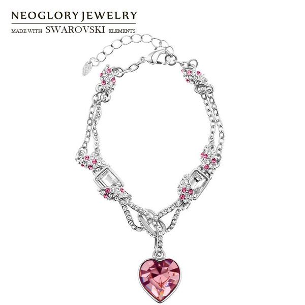 charm bracelets neoglory austria crystal & rhinestone bracelet romantic love heart design jewelry for trendy women alloy plated gift, Golden;silver
charm bracelets neoglory austria crystal & rhinestone bracelet romantic love heart design jewelry for trendy women alloy plated gift, Golden;silver