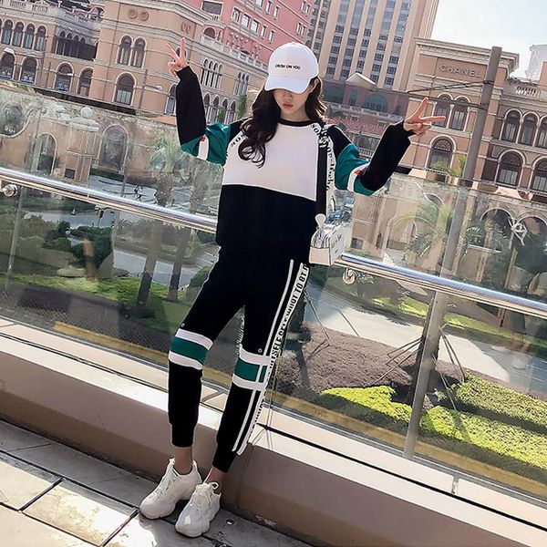 women's two piece pants 2021 long sleeve sweatshirt+pants autumn winter tracksuit women set outfit fashion 2 pieces casual overalls str, White
women's two piece pants 2021 long sleeve sweatshirt+pants autumn winter tracksuit women set outfit fashion 2 pieces casual overalls str, White