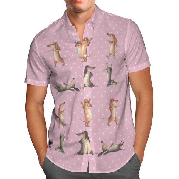 men's casual shirts 3d printed pink puppy sandy beach shirt hawaii men breathable summer short sleeve oversize, White;black
men's casual shirts 3d printed pink puppy sandy beach shirt hawaii men breathable summer short sleeve oversize, White;black