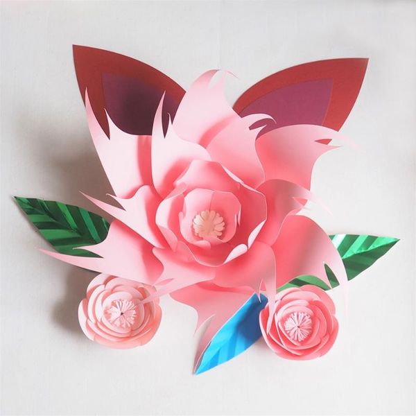 decorative flowers & wreaths diy large paper giant rose fleurs backdrops 3pcs+ 3 leaves + 2 ears for wedding decorations nursery kids'
decorative flowers & wreaths diy large paper giant rose fleurs backdrops 3pcs+ 3 leaves + 2 ears for wedding decorations nursery kids'
