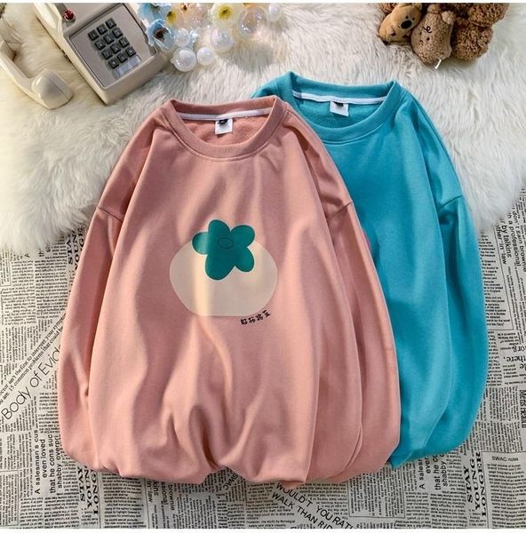 women's hoodies & sweatshirts neploha 2021 autumn korean flower printed casual o neck retro streetwear female pullovers vintage loose, Black
women's hoodies & sweatshirts neploha 2021 autumn korean flower printed casual o neck retro streetwear female pullovers vintage loose, Black