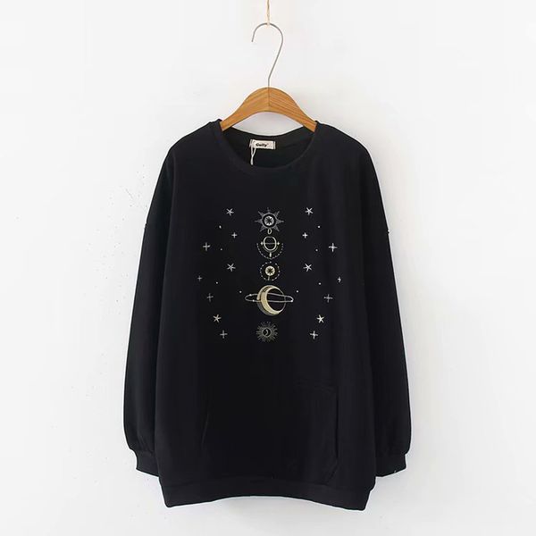 black white gray embroidery moon star sweatshirts pullovers casual think fleece h0064 210514
black white gray embroidery moon star sweatshirts pullovers casual think fleece h0064 210514