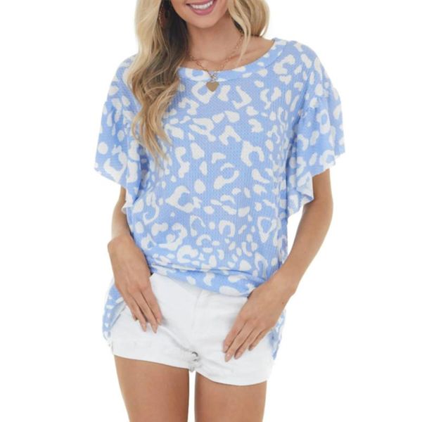 women's t-shirt leopard print t-shirts women summer casual o-neck oversized t shirt ruffle short sleeve loose long harajuku y2k zarain, White
women's t-shirt leopard print t-shirts women summer casual o-neck oversized t shirt ruffle short sleeve loose long harajuku y2k zarain, White