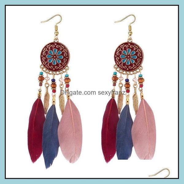 dangle & chandelier jewelryautumn and winter bohemian retro personality feather tassel female long exaggerated ethnic style earrings drop de, Silver
dangle & chandelier jewelryautumn and winter bohemian retro personality feather tassel female long exaggerated ethnic style earrings drop de, Silver