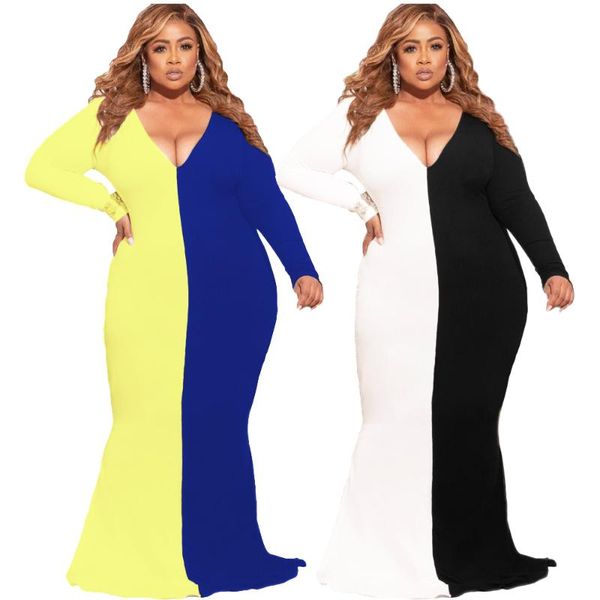casual dresses pp076 europe and the united states color contrast splicing v-neck slim long sleeve women's dress spot supply wholesale, Black;gray
casual dresses pp076 europe and the united states color contrast splicing v-neck slim long sleeve women's dress spot supply wholesale, Black;gray