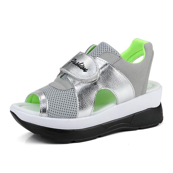 summer female fashion fish mouth sandals breathable hollow rocking shoes casual wild student, Black
summer female fashion fish mouth sandals breathable hollow rocking shoes casual wild student, Black