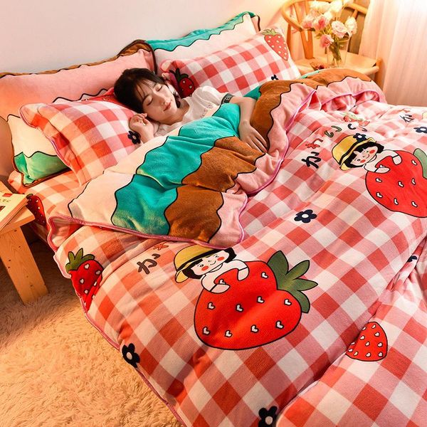 bedding sets winter thick warm milk fleece coral sheets quilt cover flannel 4pcs comforter
bedding sets winter thick warm milk fleece coral sheets quilt cover flannel 4pcs comforter